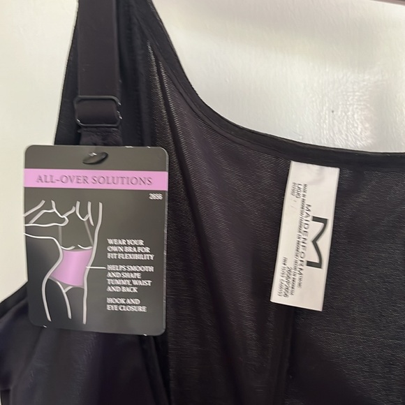 Maidenform Black All-Over Solutions shape wear 🩱NWT - Large - Picture 5 of 5